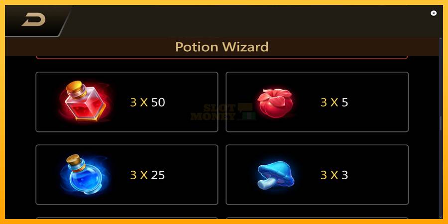 Potion Wizard máquina de juego por dinero, imagen 6