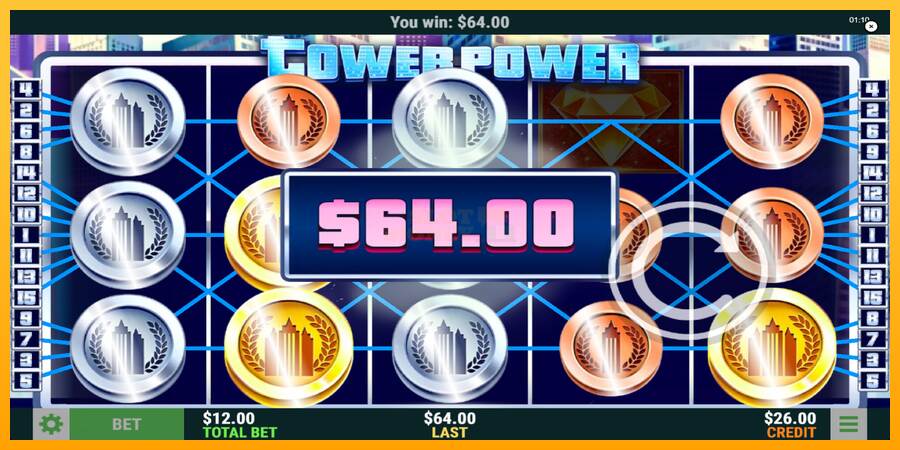 Tower Power máquina de juego por dinero, imagen 2