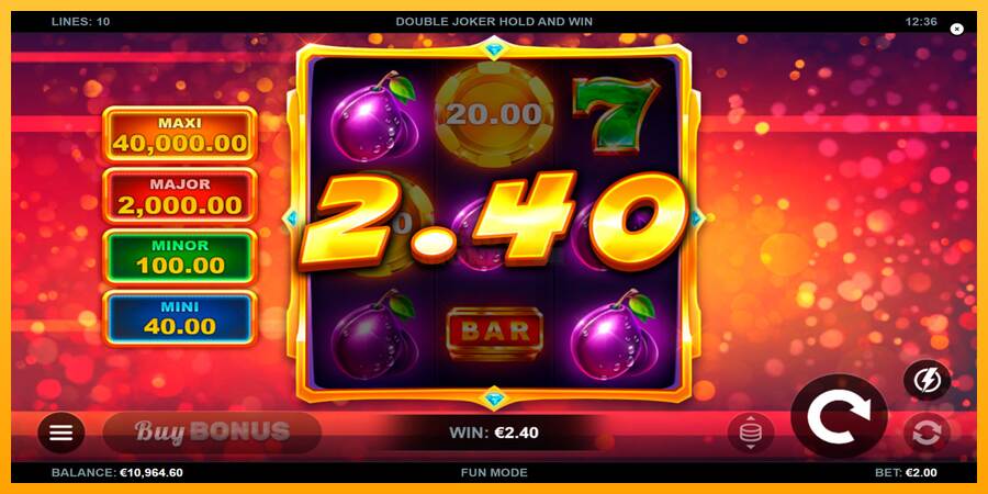 Double Joker Hold and Win máquina de juego por dinero, imagen 3