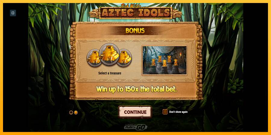 Aztec Idols máquina de juego por dinero, imagen 1