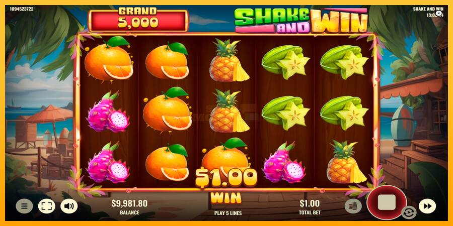 Shake and Win máquina de juego por dinero, imagen 3