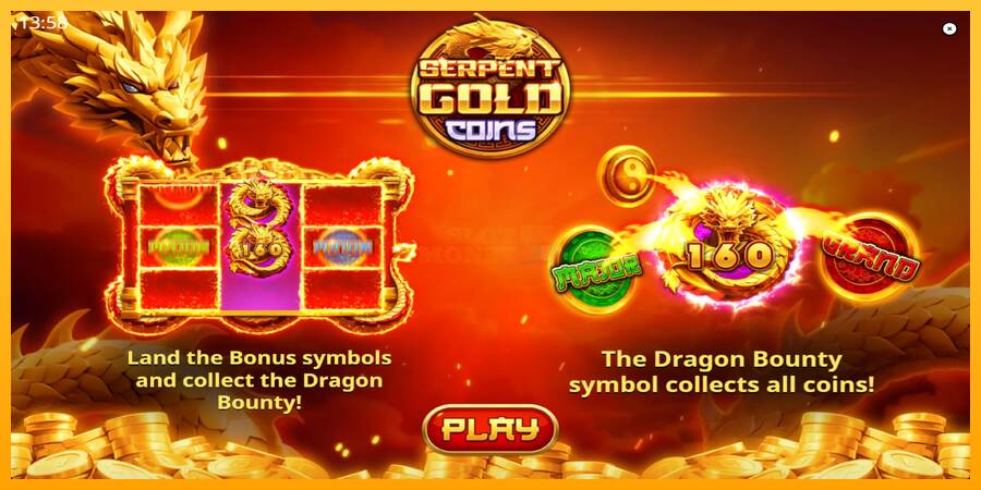 Serpent Gold Coins máquina de juego por dinero, imagen 1