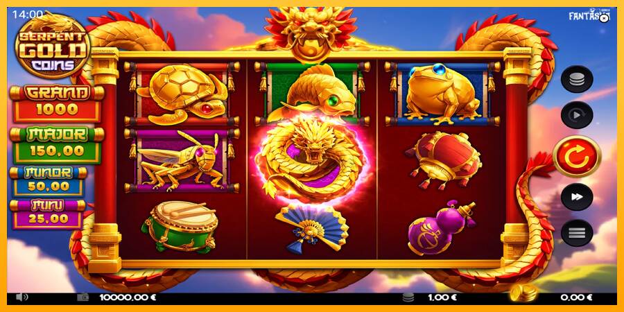 Serpent Gold Coins máquina de juego por dinero, imagen 2