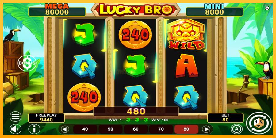 Lucky Bro Hold & Win máquina de juego por dinero, imagen 3