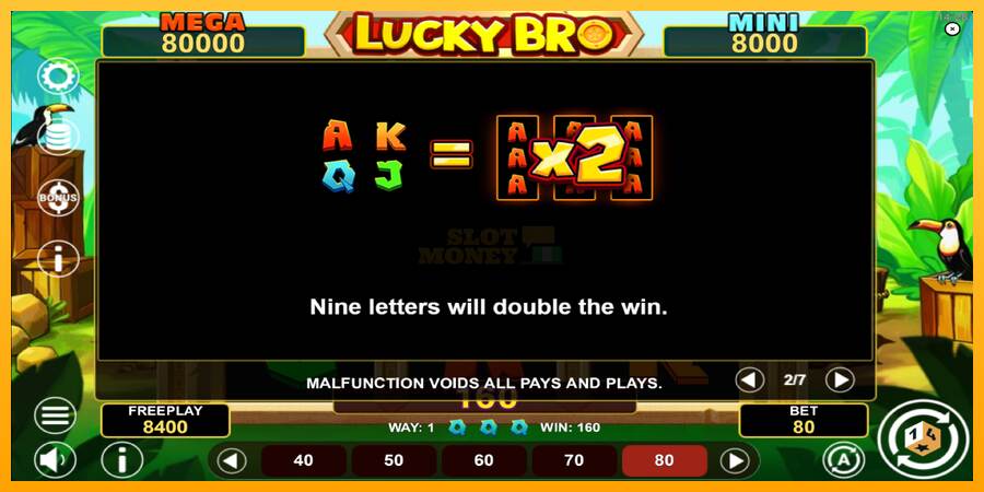 Lucky Bro Hold & Win máquina de juego por dinero, imagen 6