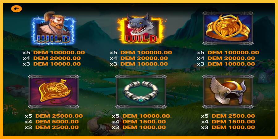 Asgard Legends máquina de juego por dinero, imagen 3