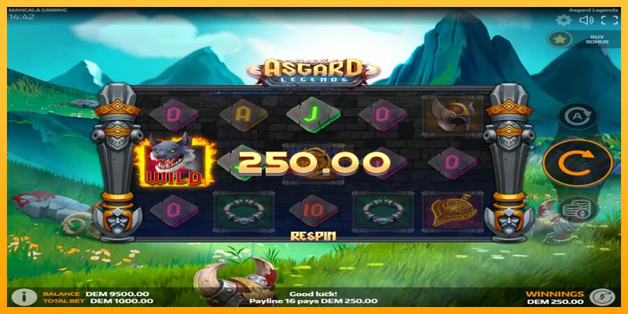 Asgard Legends máquina de juego por dinero, imagen 5