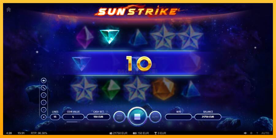 Sun Strike máquina de juego por dinero, imagen 3