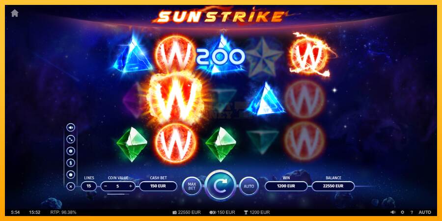 Sun Strike máquina de juego por dinero, imagen 4