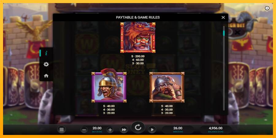 Roman Rivals Blood and Sand Dream Drop máquina de juego por dinero, imagen 5