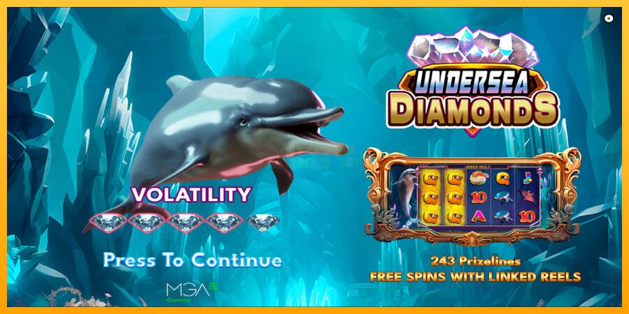 Undersea Diamonds máquina de juego por dinero, imagen 1