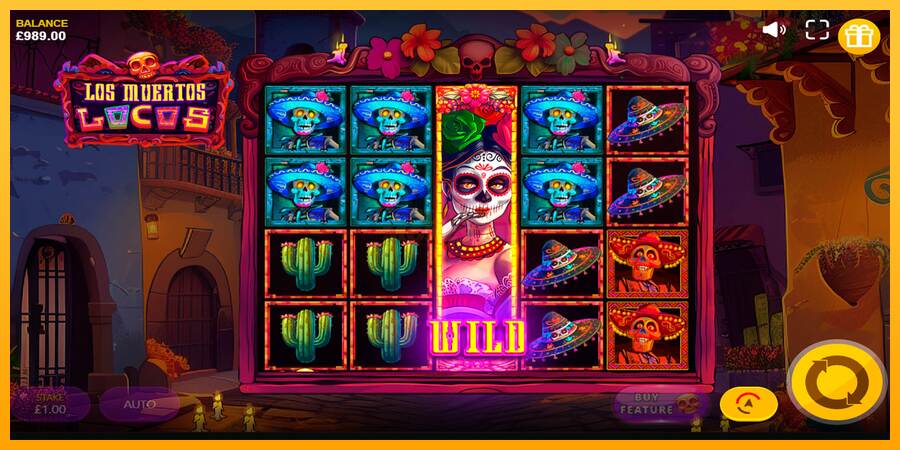 Los Muertos Locos máquina de juego por dinero, imagen 2