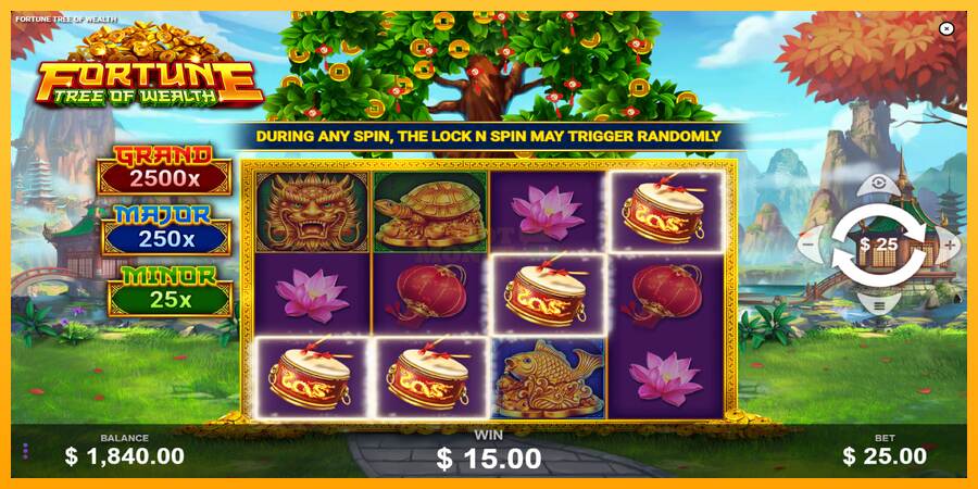 Fortune Tree of Wealth máquina de juego por dinero, imagen 3