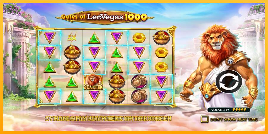 Gates of LeoVegas 1000 máquina de juego por dinero, imagen 1