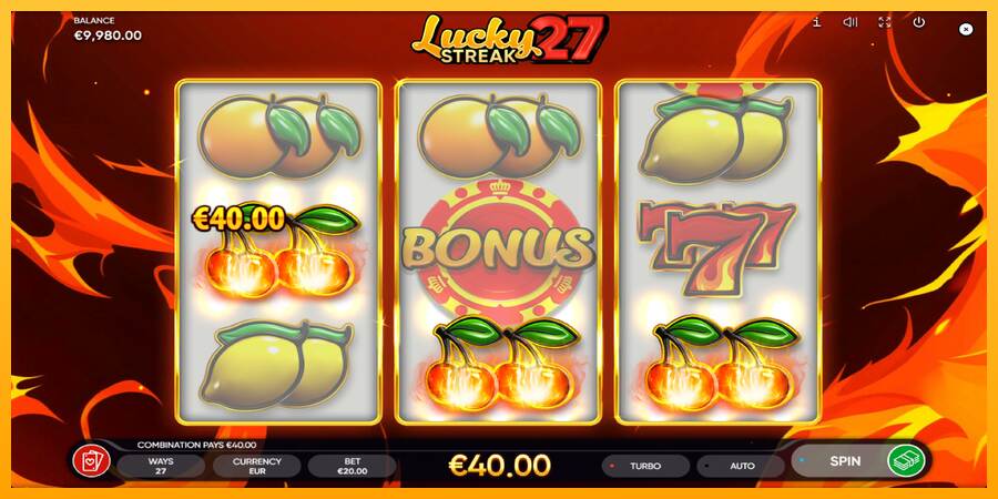 Lucky Streak 27 máquina de juego por dinero, imagen 4