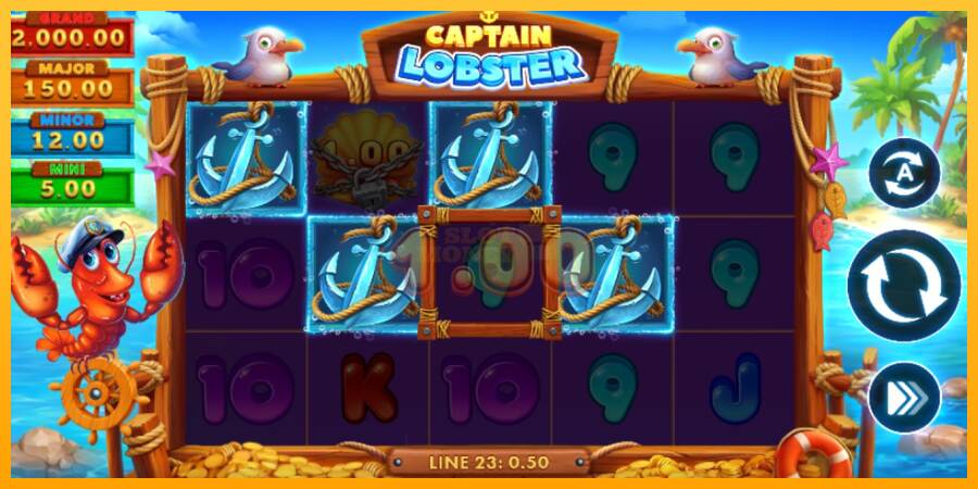 Captain Lobster máquina de juego por dinero, imagen 4