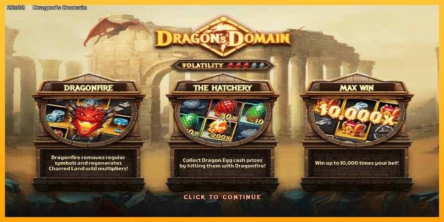 Dragons Domain máquina de juego por dinero, imagen 1