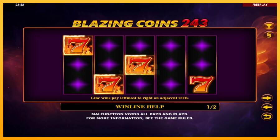 Blazing Coins 243 máquina de juego por dinero, imagen 5