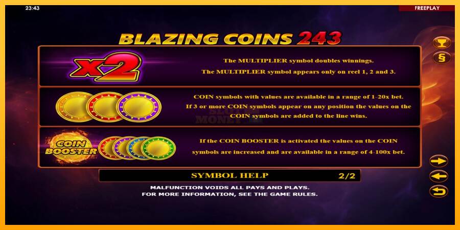 Blazing Coins 243 máquina de juego por dinero, imagen 6