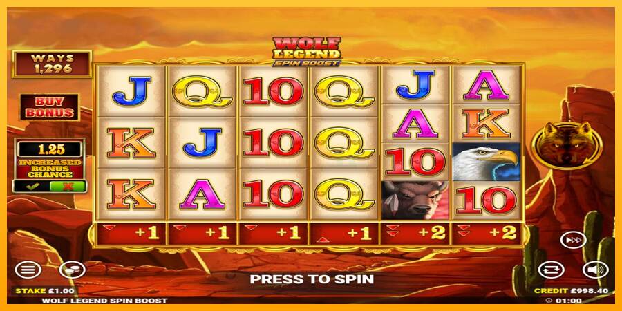 Wolf Legend Spin Boost máquina de juego por dinero, imagen 2