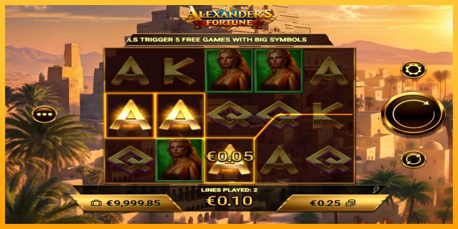 Alexanders Fortune máquina de juego por dinero, imagen 3