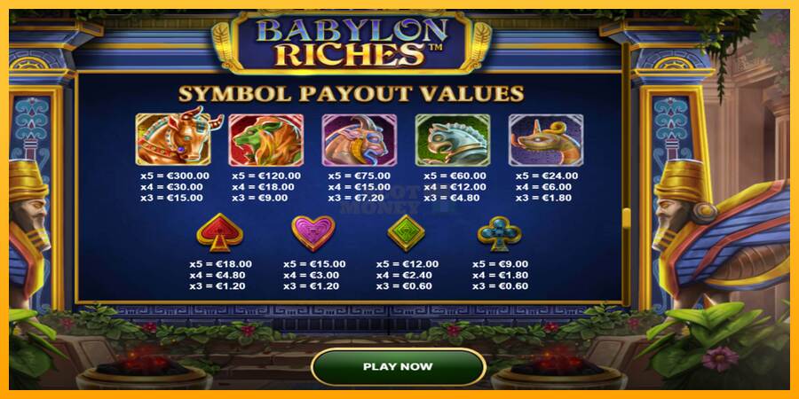 Babylon Riches máquina de juego por dinero, imagen 6