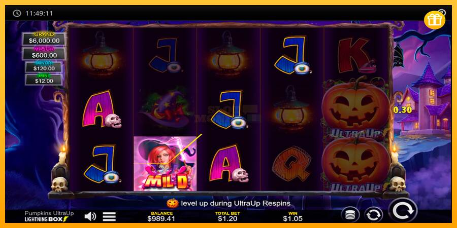 Pumpkins UltraUp máquina de juego por dinero, imagen 5