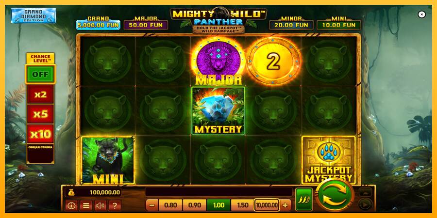 Mighty Wild: Panther Grand Diamond Edition máquina de juego por dinero, imagen 2