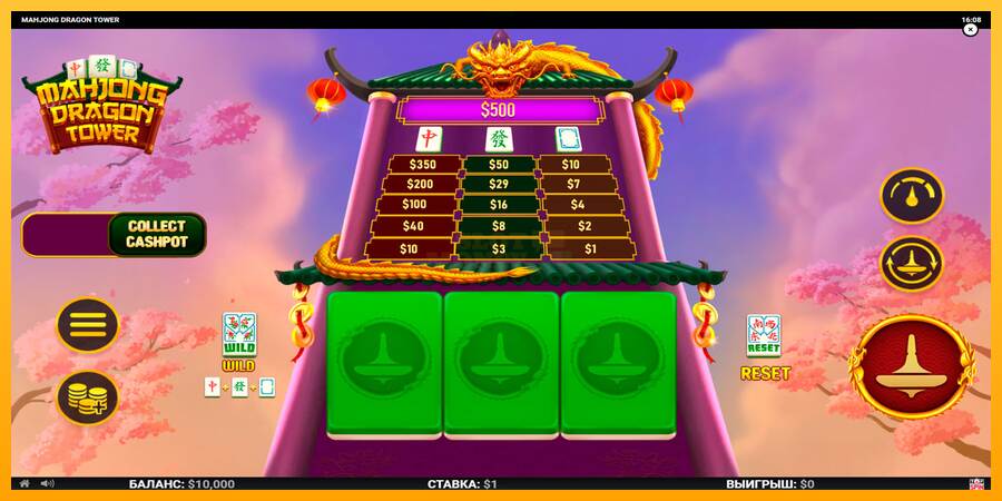 Mahjong Dragon Tower máquina de juego por dinero, imagen 1