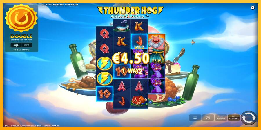 Thunder Hog Chaos Reels máquina de juego por dinero, imagen 4