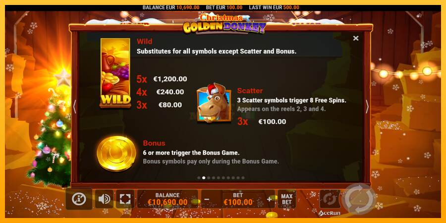 Golden Donkey máquina de juego por dinero, imagen 6