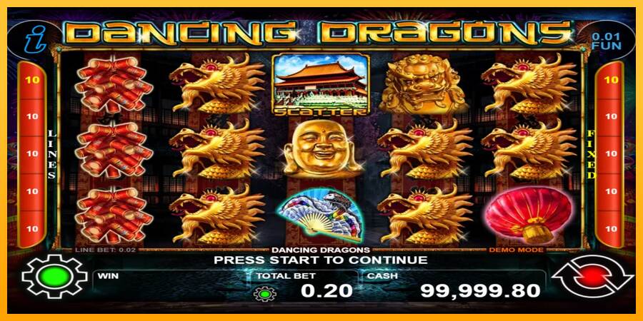 Dancing Dragons máquina de juego por dinero, imagen 1