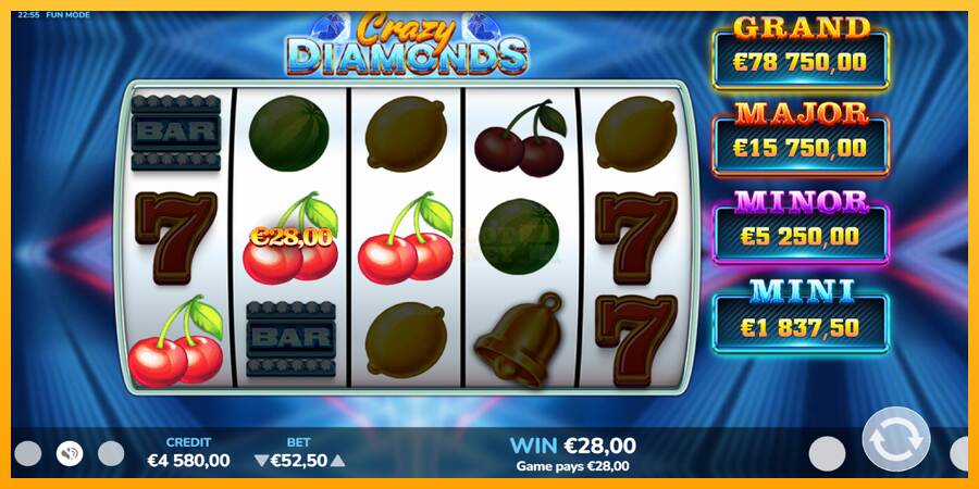 Crazy Diamonds máquina de juego por dinero, imagen 3