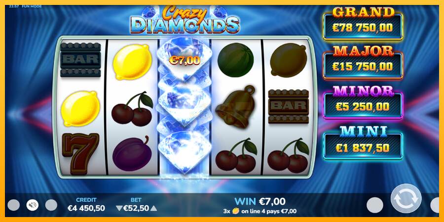 Crazy Diamonds máquina de juego por dinero, imagen 4