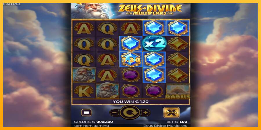 Zeus Divine Multipliers máquina de juego por dinero, imagen 3