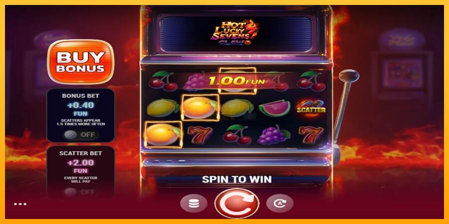 Hot Lucky Sevens Claw máquina de juego por dinero, imagen 2