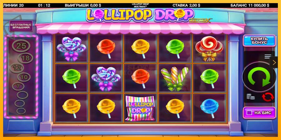 Lollipop Drop MultiMax máquina de juego por dinero, imagen 2