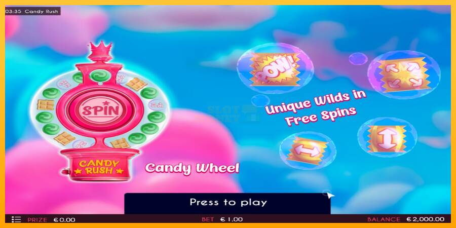 Candy Rush máquina de juego por dinero, imagen 1