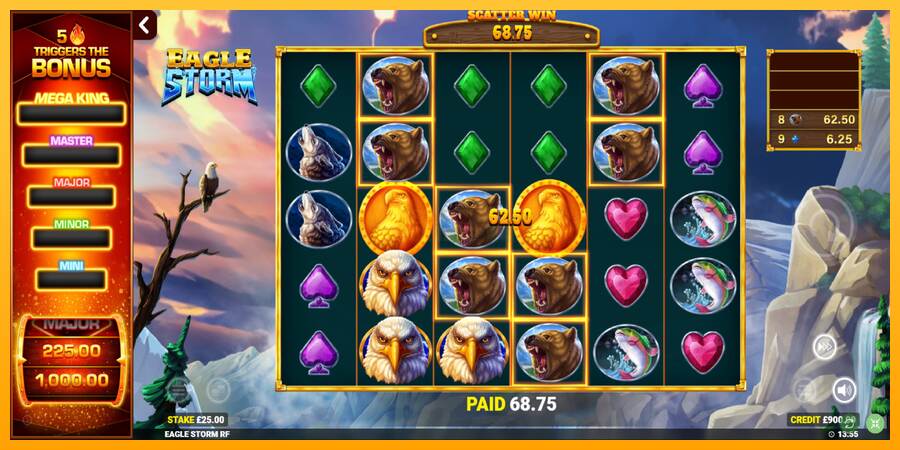 Eagle Storm Rapid Fire Jackpots máquina de juego por dinero, imagen 3