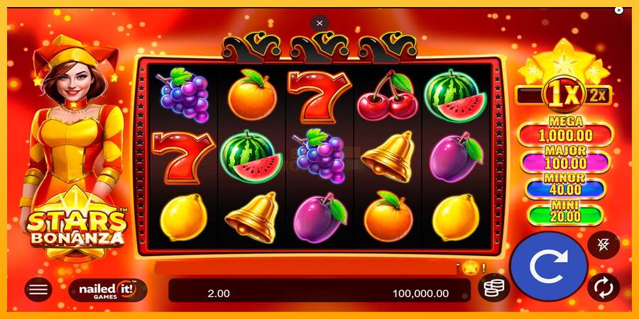 Stars Bonanza máquina de juego por dinero, imagen 1