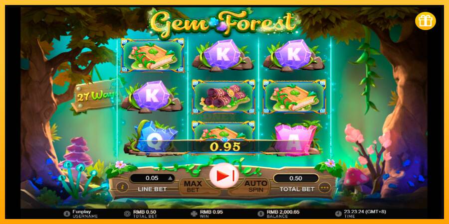 Gem Forest máquina de juego por dinero, imagen 3