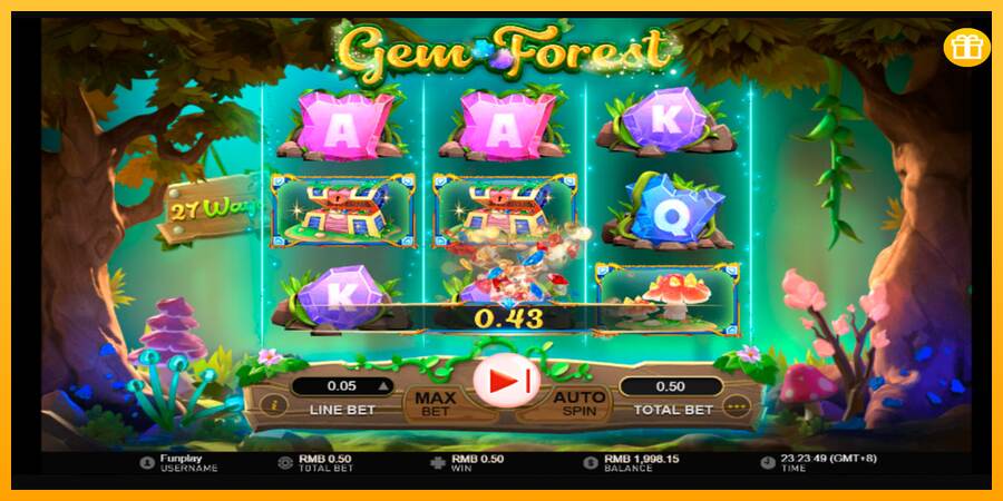 Gem Forest máquina de juego por dinero, imagen 5