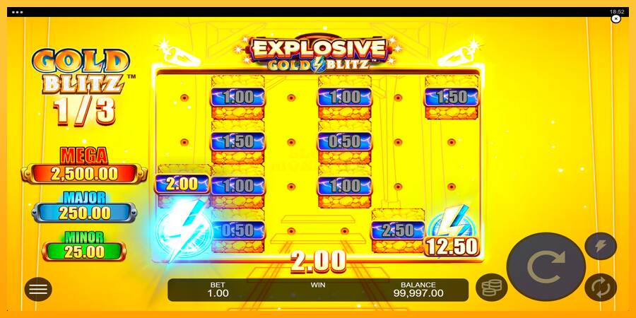 Explosive Gold Blitz máquina de juego por dinero, imagen 3