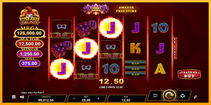 Hyper Joker Fire Pots máquina de juego por dinero, imagen 2