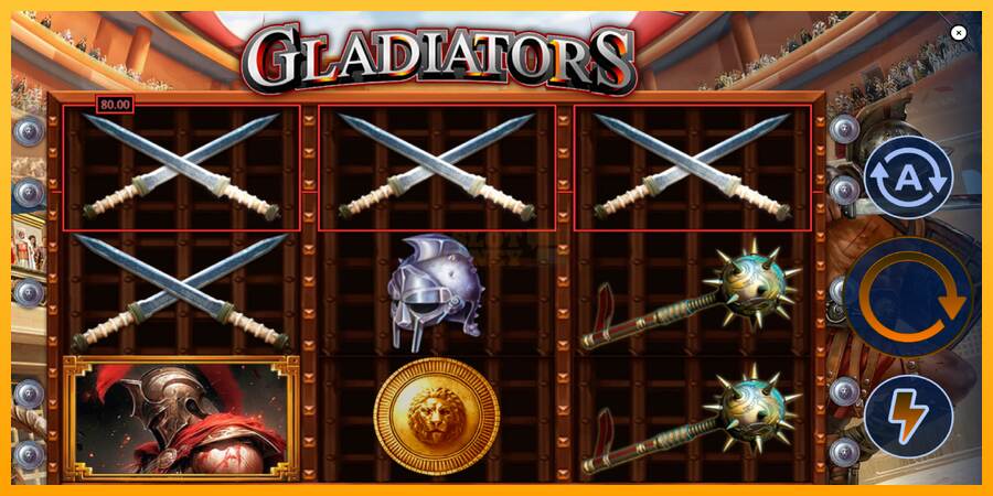 Gladiators máquina de juego por dinero, imagen 5