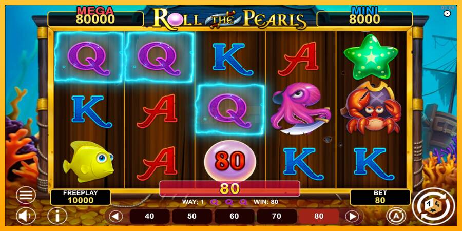 Roll The Pearls Hold & Win máquina de juego por dinero, imagen 3