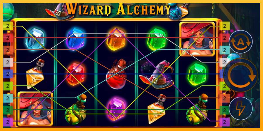 Wizard Alchemy máquina de juego por dinero, imagen 2