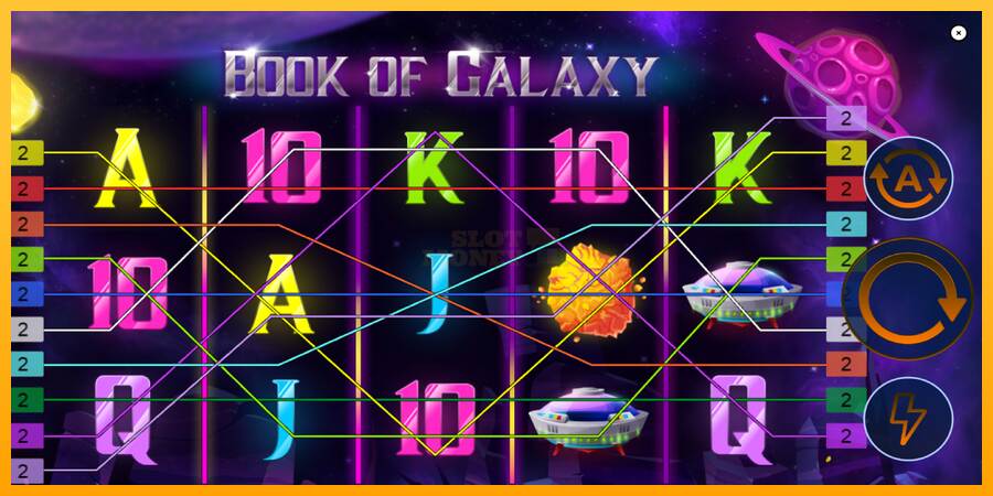 Book of Galaxy máquina de juego por dinero, imagen 2