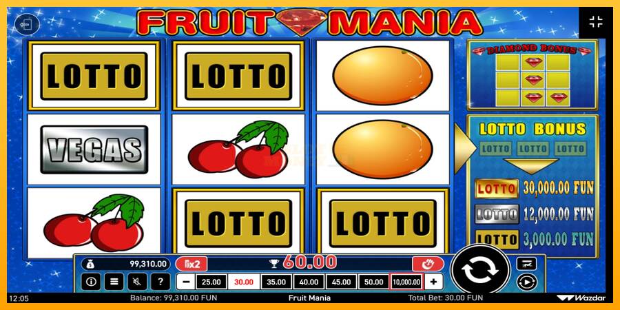 Fruit Mania máquina de juego por dinero, imagen 4