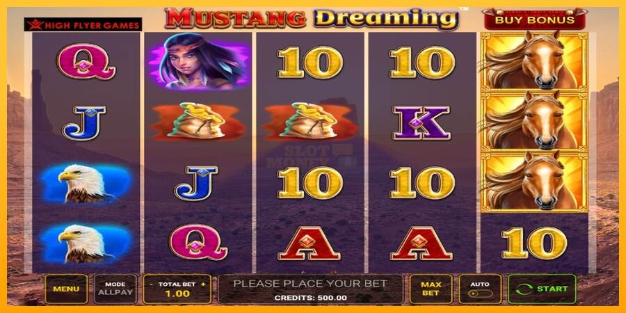 Mustang Dreaming máquina de juego por dinero, imagen 1